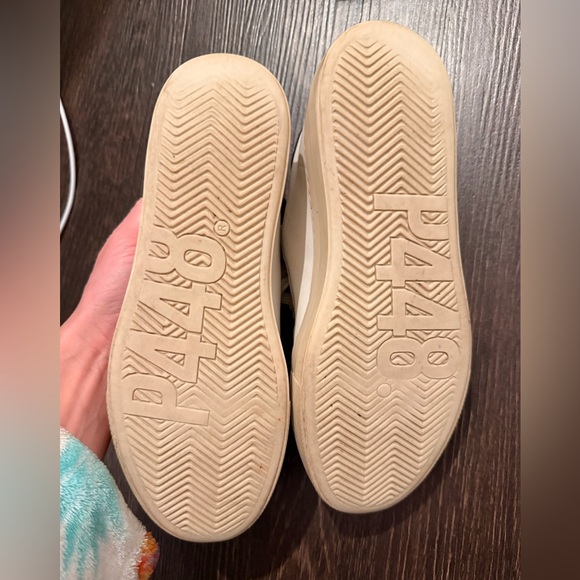 P448 Thea Chalk Platform Sneakers - Picture 10 of 11